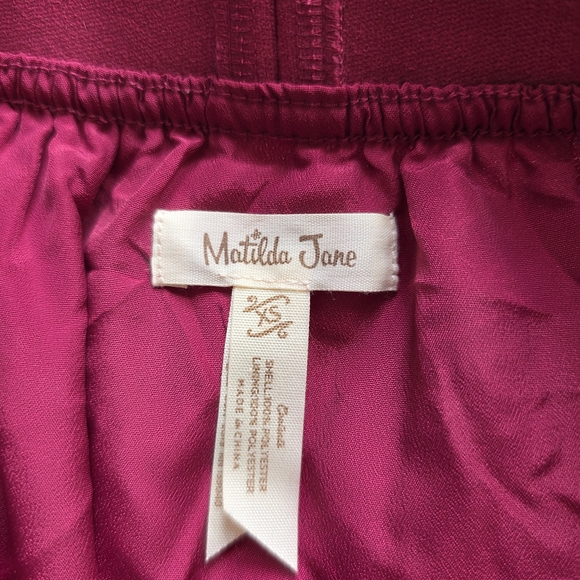 Matilda Jane Sparkling Red A-Line Skirt - Picture 2 of 4